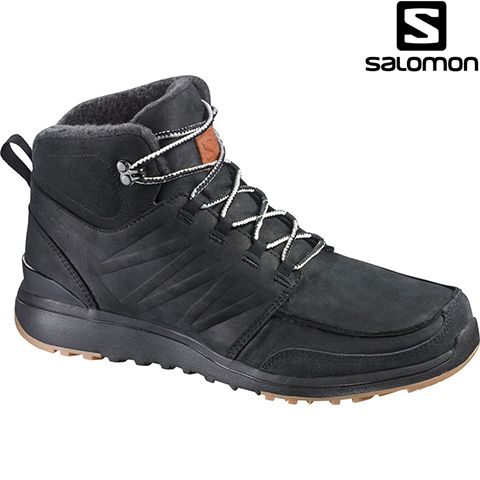 s366425-7 - Черевики чоловічі Salomon UTILITY  black/black/gumia