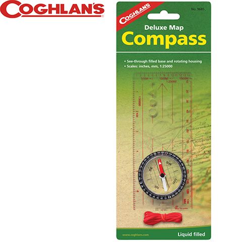 9685 - Компас c линейкой для карт Deluxe Map Compass 9685