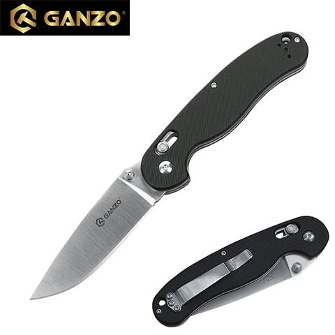 G727M-BK - Нож Ganzo G727M-BK черный