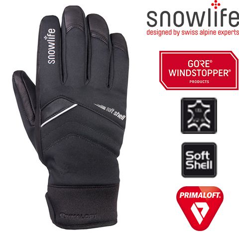 116950029MS - Рукавиці чоловічі PRIMA WS Soft Shell Glove Short black