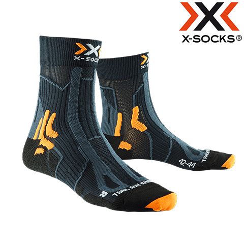 X100107B014 42/44 - Шкарпетки Trail Run Energy B014 black/anthracite