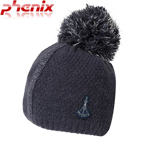 ES788HW55-IN - Шапка жіноча Aurora Knit Hat with Pon-Pon Ink