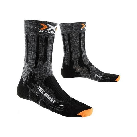 X100079G035 39/41 - Шкарпетки трекінгові Trekking Summer G035 Anthracite/Black 39/41