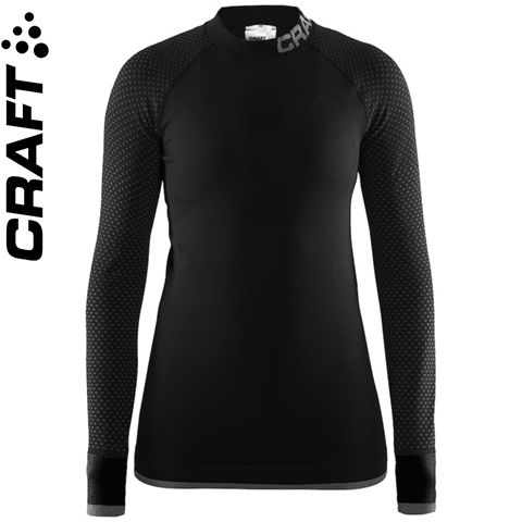1905347-999985-S - Термобілизна - футболка жіноча Warm Intensity CN LS Woman BLACK/GRANITE