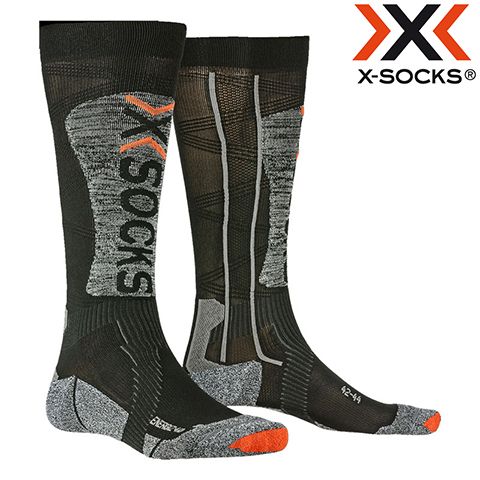 XS-SSNGW19U-B053-42/44 - Шкарпетки лижні SKI ENERGIZER LT 4.0 black/stone grey melange 