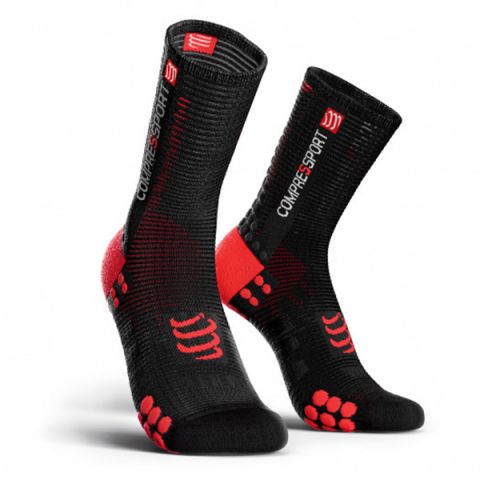 BSHV3-99RD-T2 - Шкарпетки Pro Racing Socks V3.0 Bike black/red T2