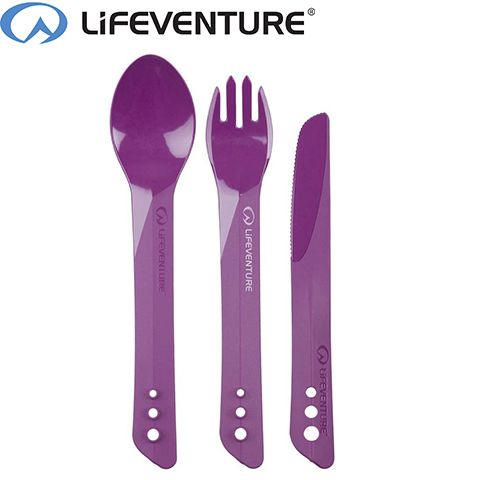 75014 - Виделка, ложка, ніж Ellipse Cutlery purple