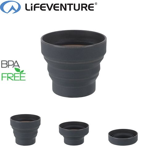 75730 - Горнятко Ellipse Collapsible Silicone Cup graphite 350 мл