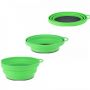 75520 - Миска складана Silicone Ellipse Collapsible Bowl green