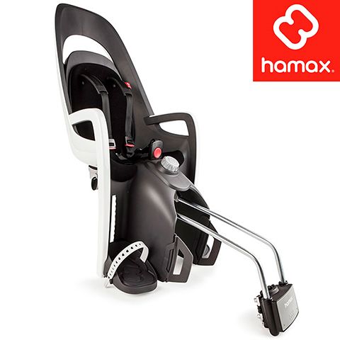 HAM.5530.01 - Велокрісло дитяче CARESS grey/white/black (з замиканням на ключ)