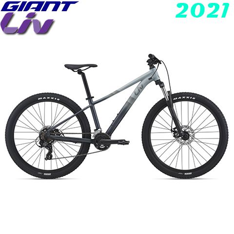 2101124125 - Велосипед жіночий Liv TEMPT 4 Slate Gray (2021) рама M, колеса 27.5"