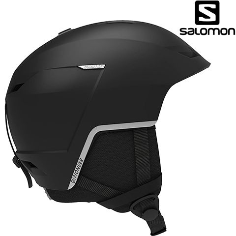 L41158100#S 5356 - Шолом лижний чоловічий PIONEER LT black silver S (53-56)