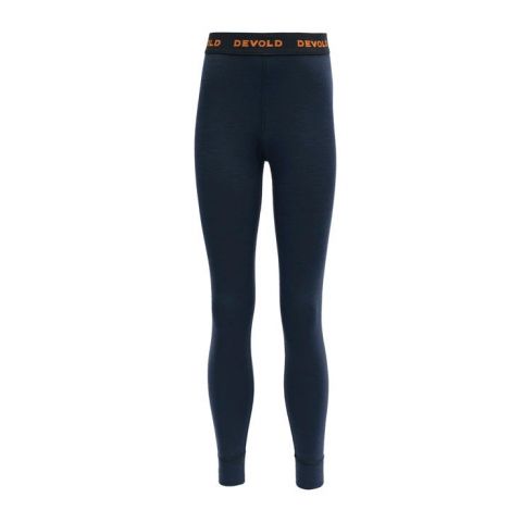 GO237108A-284A#12 - Термобілизна (низ) DUO ACTIVE MERINO Junior Longs ink