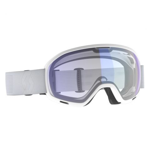 271823.7414.342 - Маска лижна UNLIMITED II OTG mineral white / Лінза: illuminator blue chrome