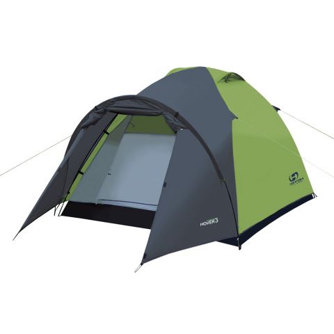 10029358HHX - Намет туристичний HOVER 3 (II) spring green/cloudy grey	