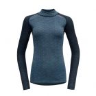 GO324226A-284A#S - Термобілизна (верх) KVITEGGA Merino 230 Wmn Cross Neck ink