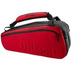 WR8016401001 - Сумка тенісна SUPER TOUR 9 PK CLASH V2.0 black/red