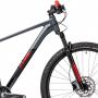 403100-21 - Велосипед ATTENTION grey`n`red (2021) рама XL(21"), колеса 29"