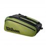 WR8016701001 - Сумка для ракеток SUPER TOUR 15PK BLADE green/black