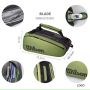 WR8016701001 - Сумка для ракеток SUPER TOUR 15PK BLADE green/black