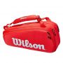 WR8010701001 - Сумка тенісна SUPER TOUR 6 PK red