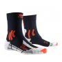 XS-TS13S19U-A046#39-41 - Шкарпетки Trek Outdoor midnight blue/kurkuma orange